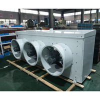 Evaporador de Descongelación por Agua Serie SDd YueXue con 3 Motores de Ventilador y Boquilla Larga para Cuarto Frío