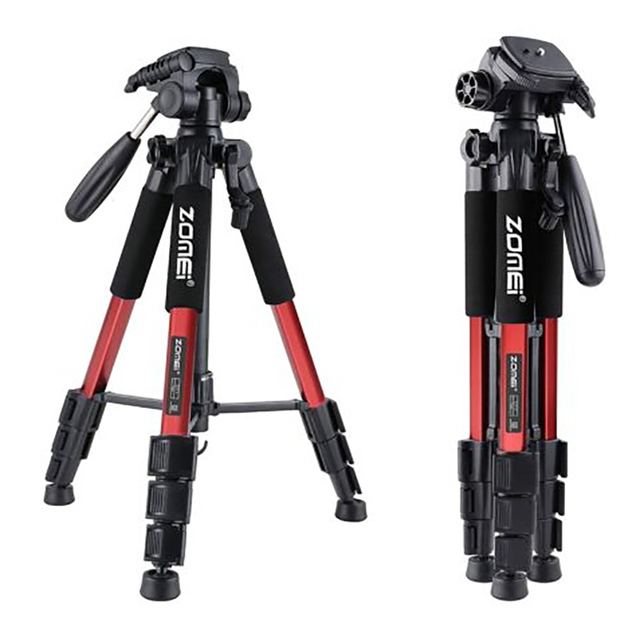ZOMEI Q111 Aluminum Camera Tripod&Pan Head Professional Portable Travel for SLR DSLR Digital Camera Three Color