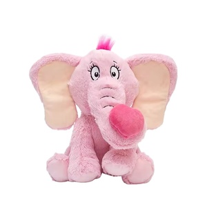 Valentine peluche mignon éléphant en peluche peluche animal peluche cadeau de saint valentin - Product Image 1