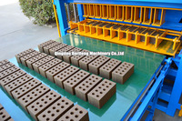 Ligne de production de machines à fabriquer des briques en terre cuite entièrement automatiques DF10-10, machine à fabriquer des briques en terre compressée Btc