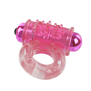 Anello Vibrante per Pene a Frequenza Singola, Vibratore in Silicone Flessibile per Uomini - Product Image 2