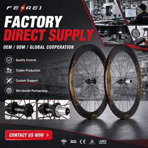 Jeu de roues de route <span class=keywords><strong>Ferei</strong></span> T800 S Series en carbone léger avec freins à disque, roulements en céramique, largeur de jante 50 mm, 21 mm, compatible tubeless, 700c - Product Image 6