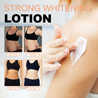 Crème Corporelle Éclaircissante Rapide Personnalisée à la Vitamine C et à l'Arbutine, Lotion Hydratante pour le Corps, Crème Éclaircissante à la Nicotinamide et à la Papaye