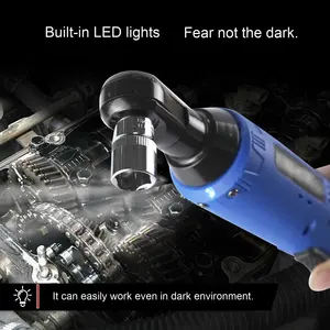 90 Graden Draadloze Slagmoersleutel Hoog Koppel Oplaadbare Auto Reparatie Tool Voor Huishoudelijke Installatie 12V Batterij Power - Product Image 5