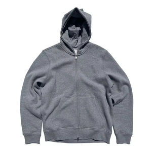 HEALY Custom Heavyweight Streetwear <b>Hoodie</b> 400GSM 100% Cotton French Terry Full <b>Zip</b> Custom Blank <b>Graphic</b> Y2K for Fashion - Product Image 6
