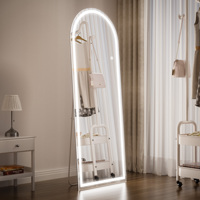 Espejo Inteligente Retroiluminado Antivaho de 5mm sin Cobre para Baño, Personalizable al por Mayor para Proyectos de Hoteles, Apartamentos y Renovaciones de Fábricas