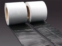 Ruban Butyle Auto-Adhésif Imperméabilisant Haute Résistance pour Étanchéité des Joints, Réparation des Fuites et Anti-Moisissure pour Toitures