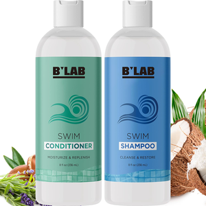 <span class=keywords><strong>Shampooing</strong></span> nettoyant doux d'élimination du chlore pour nageur enfants adultes après la baignade revitalisant de réparation des cheveux après la baignade ensemble de <span class=keywords><strong>shampooing</strong></span> - Product Image 6