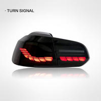 Feux arrière de voiture pour Volkswagen Golf 6, ensemble de feux arrière GLOF 6 GTI, clignotants LED dynamiques modifiés