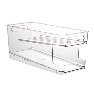 Household refrigerator Storage Box Beverage Soda Beer Can Holder Bar Counter Kitchen Organizer