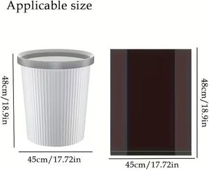 ถุงขยะหัวหม่าเหิงชุน 4 แกลลอน ถุงขยะขนาดเล็ก แข็งแรง ป้องกันการรั่วซึม ไม่มีกลิ่น หนา ย่อยสลายได้ - Product Image 2