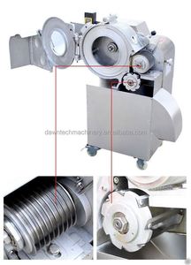 Máquina Comercial Automática para Cortar en Dados Aloe, Verduras, Zanahorias, Frutas, Cebollas, Patatas, Jamón, Pollo Congelado, Res, Cordero y Cerdo - Product Image 5