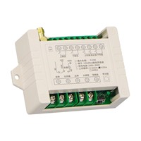 Récepteur de relais sans fil universel RF mini à 2 canaux, 315/433 MHz, large plage de tension, télécommande, DC12-36V