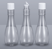 Bouteille en plastique PET moulée en forme de gourde anti-déversement Springrain 150 ml pour emballage cosmétique - Eau florale, lotion, émulsion