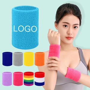 Vente en gros, Meilleure vente : Bandeau de poignet absorbant la transpiration, respirant, confortable, pour le tennis, avec logo personnalisé - Product Image 4