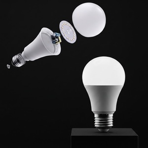 Ampoule LED A60 <span class=keywords><strong>E27</strong></span> B22 12W 1055Lms 3000K-6500K 220-240V à économie d'énergie, certifiée CE RoHS ERP, pour la maison, le bureau et l'hôtel - Vente chaude - Product Image 5
