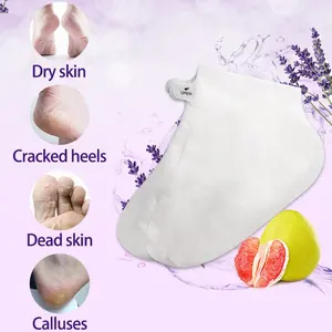 Grosir Masker Pengelupas Kaki Scrub Eksfoliasi Kaki Pribadi Menghilangkan Kaus Kaki Perawatan Kaki Eksfoliasi untuk Kaki