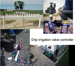 Équipements agricoles AC220 AC110 AC24 DC24 DC12 DC Verrouillage 9V Irrigation Électrovanne Minuterie - Product Image 5