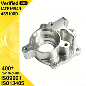 Boîtier de roulement à bride en aluminium usiné CNC de précision sur mesure / Boîtier de roulement en aluminium personnalisé à montage en étoile avec bride - Product Image 1