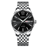 Reloj de Pulsera para Hombre de 41 mm, Diseño Casual, con Logotipo Personalizado OEM ODM de Fábrica, Movimiento Mecánico Automático NH36, Acero Inoxidable 316L, 50 m