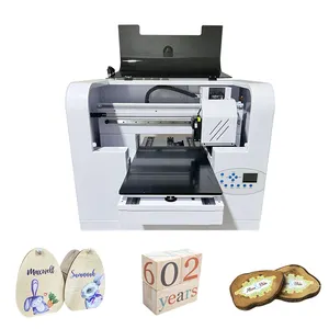 Groot Formaat Inkjet 6090 Uv Printer Xp600/I1600 Hoofd Flatbed Uv Printer Digitale Drukmachine Prijzen Voor Acryl, Hout
