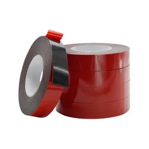 Double Sided Foam Tape Black PE Foam Tape Sponge Soft Mounting Adhesive Tape for Decorative and Trim,Car Gap Filling Mountings