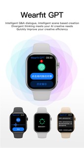 Montre connectée C10 Pro Strap 2-en-1 Reloj Intelligente Montre Connecte Ai Assistant vocal Ip67 Étanche Appel par cadran Montre connectée - Product Image 6