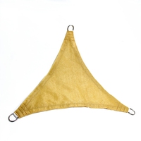 Voile de parasol HDPE haute résistance Triangle et voiles d'ombrage de type carré pour patio de jardin