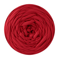 Fil à T-shirt en polyester épais 290g, multicolore, extensible et doux pour le tricot, le crochet, le tissage, les loisirs créatifs et la décoration intérieure (en vrac)