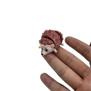 Lindo Modelo de Erizo de Plástico Impreso en 3D, Adornos Decorativos de Animales para Escritorio con Articulaciones Móviles - Product Image 3