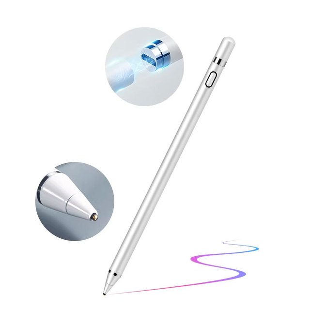 Smart Universal Active Drawing Pencil Touch Stylus Pen With Fine1.45mm Tip for Android Capacitive Screen Phone Capacitive Pen