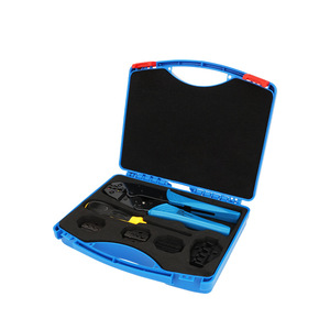 Alicates de crimpado de terminales de grado industrial de acero con alto contenido de carbono LY03C-5D3 con entrada frontal para crimpado de cables - Product Image 3