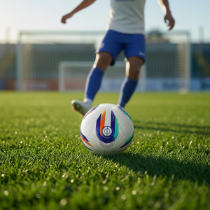 Pallone da Calcio Impermeabile in Pelle PU Termosaldata Morbida Taglia 5 Durevole per Sport di Squadra Modello Football-11 400-440g con Logo Personalizzato - Product Image 4