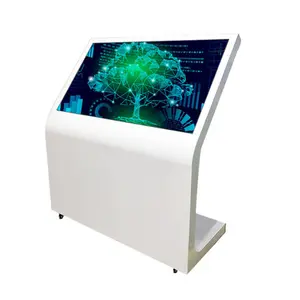 Hot Selling L Style 32"43"55" Touch Screen Totem Interactive Table Restaurant Digital Information Display Android Smart Table