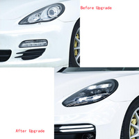 Kit carrosserie style GTS pour 970 970.1 970.2 2010-2016, pare-chocs avant, phares à LED, installation plug-and-play, mise à niveau à visser