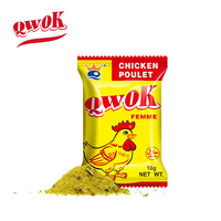 Cube d'assaisonnement de haute qualité cube de bouillon poudre d'épices de poulet boeuf OEM HALAL nourriture africaine