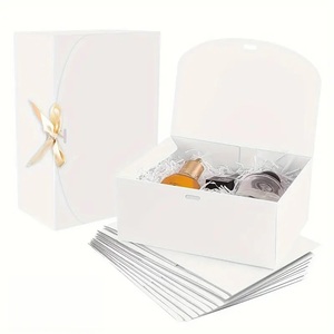 Cajas de Regalo Plegables de Lujo Personalizadas de Alta Gama, Cartón Duro con Tapa Magnética, Impresión en Relieve, Diseño Elegante de Caja Plegable - Product Image 1