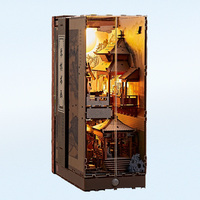 Puzzle en bois 3D de dessins animés, blocs de construction, bâtiments miniatures, kit de construction de maisons, 101-500 pièces pour les 14 ans et plus, Guangdong
