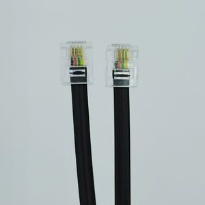 Câble téléphonique plat RJ11 6P4C 4 cœurs pour intérieur - Jumper en cuivre sans oxygène pour une connectivité améliorée (vente en gros) - Product Image 5