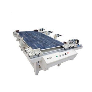 REOO <span class=keywords><strong>Turnkey</strong></span> Solution <span class=keywords><strong>Basis</strong></span> 10MW Halbautomat ische Solarmodule Montage-/Linien herstellungs maschine - Product Image 5
