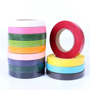 Floral Stem Wrapping Tape Decorative Retro Washing Tape Bouquet Tape Floral Green Waterproof