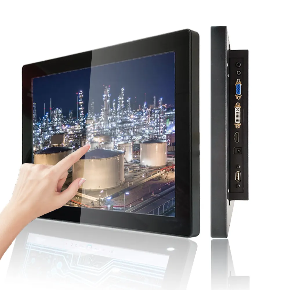 15 Inch Full HD HDMI touch screen Monitor High-Definition Display Detailed Visuals Vibrant Image Quality industrial monitor