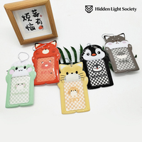 Llavero de PVC con forma de animal divertido, listo para enviar, al por mayor, para tarjetas de identificación de perros, soporte para tarjetas de identificación de perros