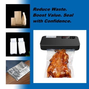 Scelleuse sous vide externe de table P300 EU pour feuilles de thé et herbes, avec capacité d'application sèche et humide - Product Image 5