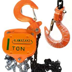 1 tấn Kawasaki Palăng xích nhà máy sản xuất với GS/<span class=keywords><strong>CE</strong></span> Hướng dẫn sử dụng chuỗi ròng rọc khối 1 tấn Palăng xích - Product Image 5