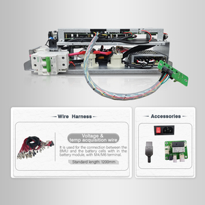 Solución de Relé GCE 75S 50A 240V, BMS de Alto Voltaje, Maestro-Esclavo, Todo en Uno, para Baterías de Iones de Litio LFP, NMC, LTO, BESS, UPS - Product Image 5