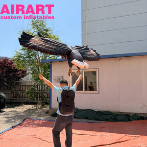 Disfraz Inflable <span class=keywords><strong>de</strong></span> Águila para Adultos, Accesorio <span class=keywords><strong>de</strong></span> Decoración Animal, Marioneta Inflable <span class=keywords><strong>de</strong></span> Águila para Fiestas - Product Image 1