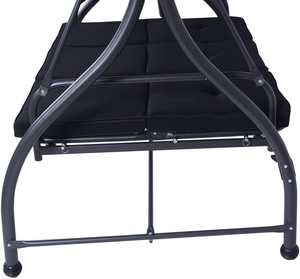 Sofá de tubo barato extraíble plateado tapizado Queen, marco de cama de Metal plegable individual para ahorrar espacio para acampar con cabecero - Product Image 6