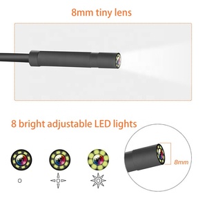 Caméra de canalisation HD NEOBRISKEN avec écran, objectif 8 mm, détecteur d'entretien automobile, poignée verticale, caméra industrielle visuelle N406 HD - Product Image 3