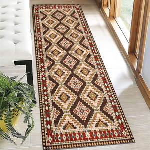 พรมเช็ดเท้าขนแกะหนานุ่ม กันลื่น ซึมซับน้ำได้ดี รูปทรงสี่เหลี่ยมผืนผ้า ฐาน TPR สำหรับใช้ในบ้าน ซักเครื่องได้ สีพื้น โพลีเอสเตอร์ - Product Image 2